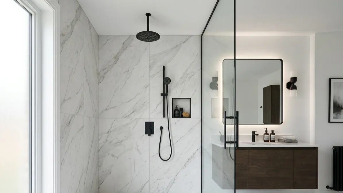 Bathroom Remodeling by Blue Diamond Construction